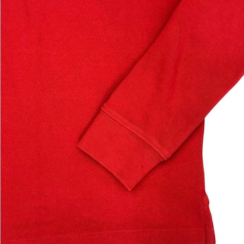POLO RALPH LAUREN Boys Red Zip Pullover Size Large 14-16 - Picture 3 of 4